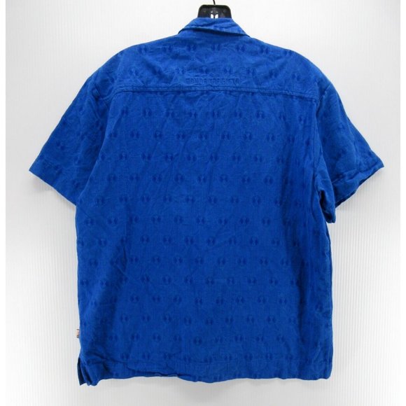 Honor The Gift Shirt Small Button Down Hawaiian Camp Knit Logo Preppy - Picture 7 of 12